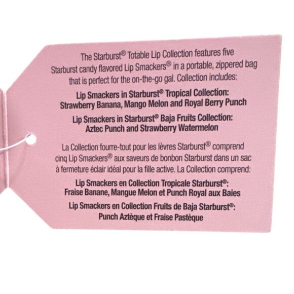 Vintage Bonne Bell Lip Smacker Starburst Totable Lip Balm Collection 6pc+Pouch - Picture 5 of 8